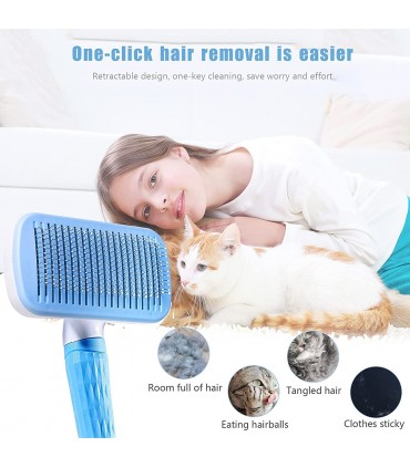 Самопочистваща се четка за кучета и котки