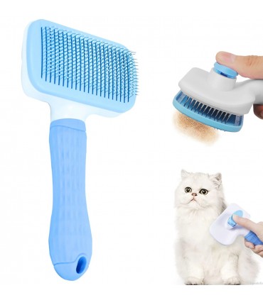 Самопочистваща се четка за кучета и котки