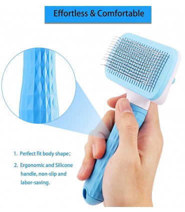 Самопочистваща се четка за кучета и котки