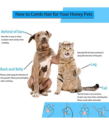 Самопочистваща се четка за кучета и котки