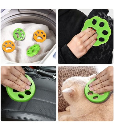 Уред за събиране на косми от кучета и котки, за пералня и сушилня