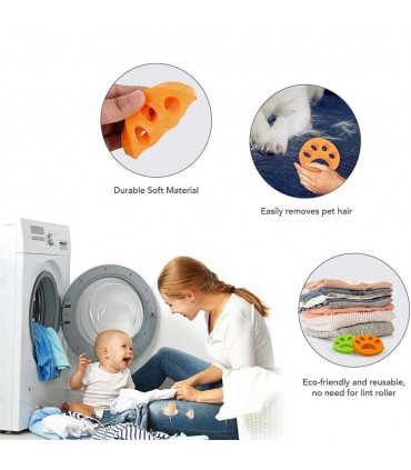 Уред за събиране на косми от кучета и котки, за пералня и сушилня