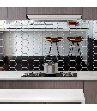 Огледални плочки хексагони