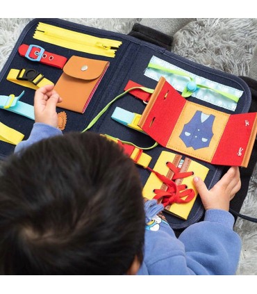 Бизиборд книжка монтесори