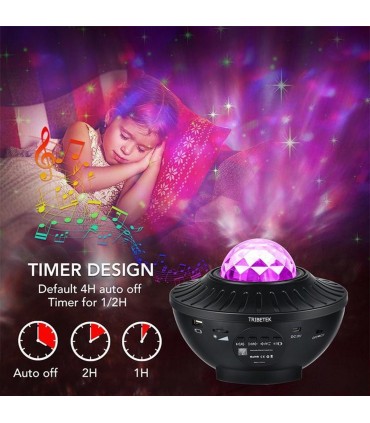 Звезден проектор с високоговорител и дистанционно управление 2в1