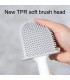 Силиконова четка за тоалетна със стенна поставка