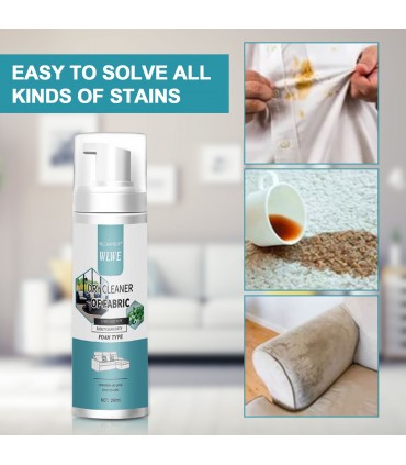 Пяна за сухо почистване на текстил William Weir