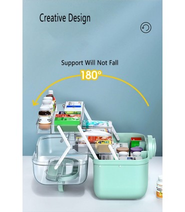 Куфар органайзер за лекарства - голям