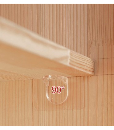 Лепящи държачи монтаж и укрепване на рафтове - комплект 4 броя