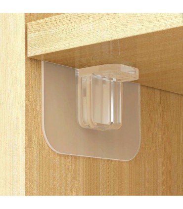 Лепящи държачи монтаж и укрепване на рафтове - комплект 4 броя