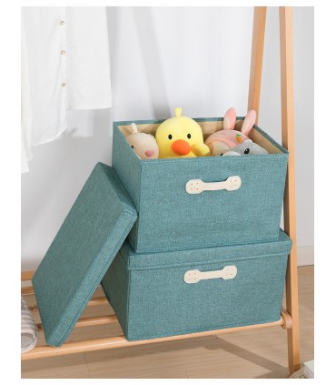 Сгъваема кутия с капак за съхранение