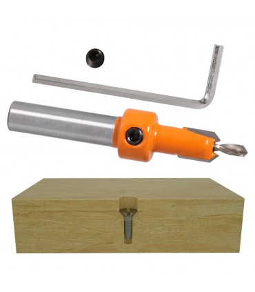 5 броя свредло за дърво със зекер фреза