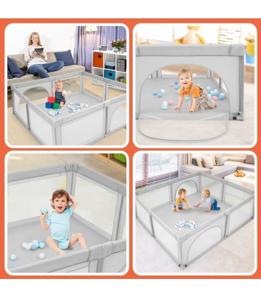 Кошара за игра за бебе с размери 1.5 x 2 метра