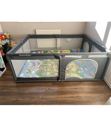 Голяма кошара за игра за деца бебета - размер 1.5 х 1.8 метра