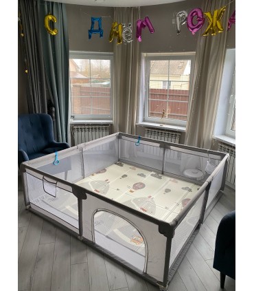 Кошара за игра за бебе с размери 1.5 x 2 метра