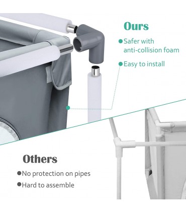 Голяма кошара за игра за деца бебета - размер 1.5 х 1.8 метра