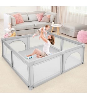 Голяма кошара за игра за бебе с размери 1.8 x 2 метра