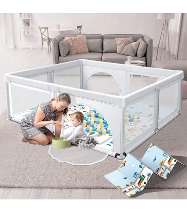 Голяма кошара за игра за деца и бебета с размери 2 x 2 метра