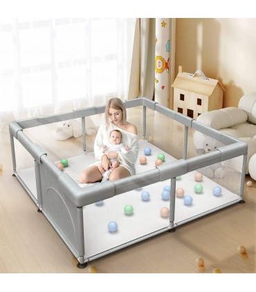 Голяма кошара за игра за деца и бебета с размери 2 x 2 метра