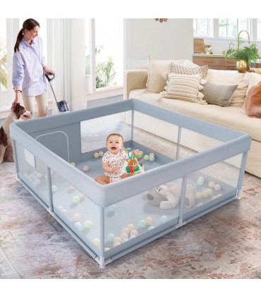 Голяма кошара за игра за деца и бебета с размери 2 x 2 метра