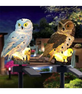 Соларна лампа с формата на Сова