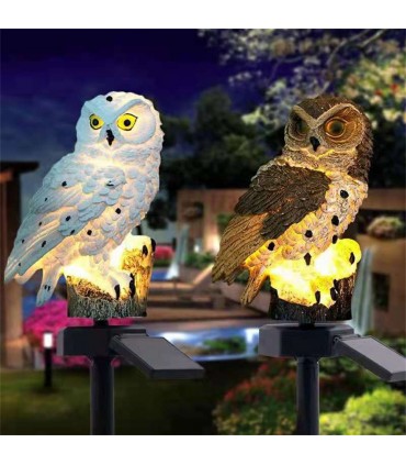 Соларна лампа с формата на Сова