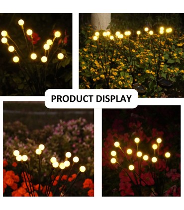 Соларни лампички за градина "Светулки"