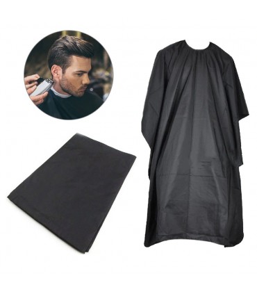 Черна фризьорска пелерина за подстригване