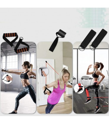 Тренировъчни ластици 11 части с натоварване до 45.3кг