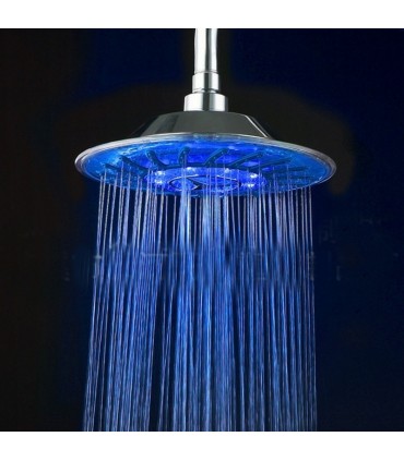 Кръгла светеща LED душ пита