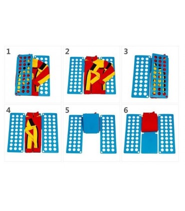 Уред приспособление за сгъване на дрехи