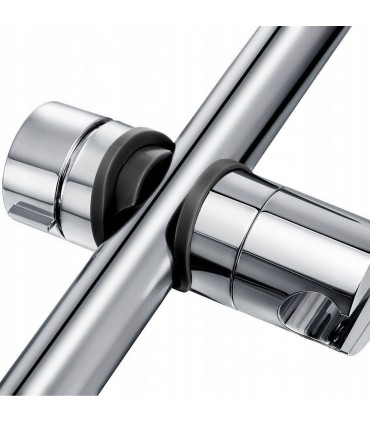 Подвижен държач за душ слушалка - за тръба