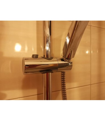 Подвижен държач за душ слушалка - за тръба