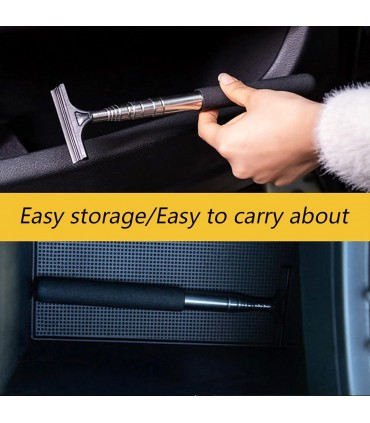 Телескопична мини чистачка за страничните огледала за кола