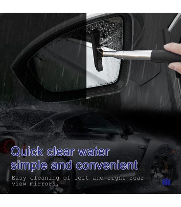 Телескопична мини чистачка за страничните огледала за кола