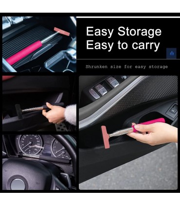 Телескопична мини чистачка за страничните огледала за кола