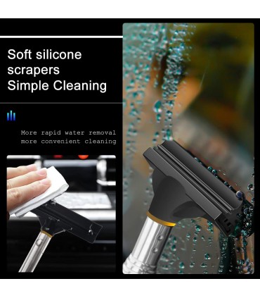 Телескопична мини чистачка за страничните огледала за кола