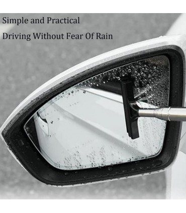 Телескопична мини чистачка за страничните огледала за кола