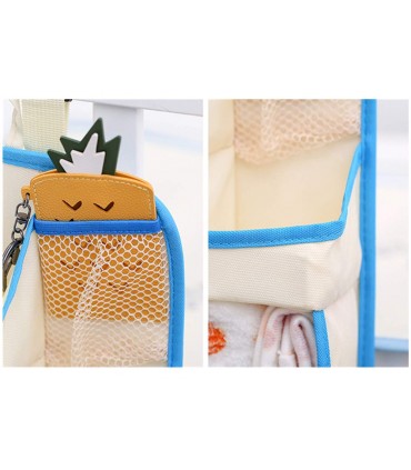 Подвижен органайзер за детско легло със джобове за аксесоари, вода, памперси и други