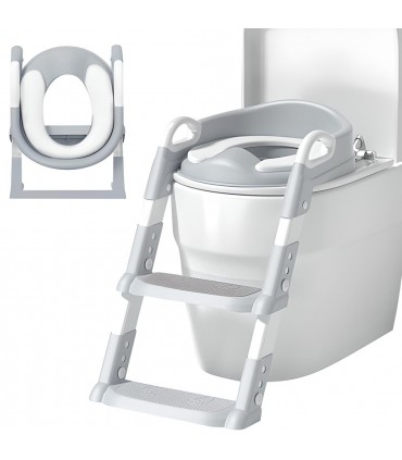 Детска тоалетна седалка със стълба