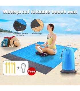 Постелка за плаж незадържаща пясък - 210x100см