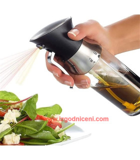 Спрей бутилка за олио и оцет 2в1 с две отделения