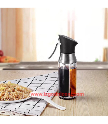 Спрей бутилка за олио и оцет 2в1 с две отделения