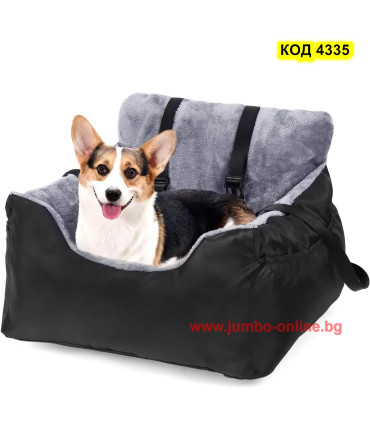 Столче за куче за кола с мека възглавница - jumbo-online.bg