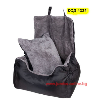 Столче за куче за кола с мека възглавница - jumbo-online.bg