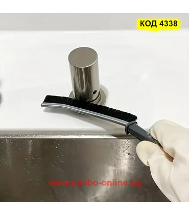 Тясна четка с твърд косъм за почистване на пролуки и труднодостъпни места