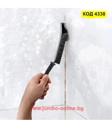 Тясна четка с твърд косъм за почистване на пролуки и труднодостъпни места