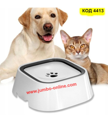 Плуваща неразливаща се купичка за вода за кучета