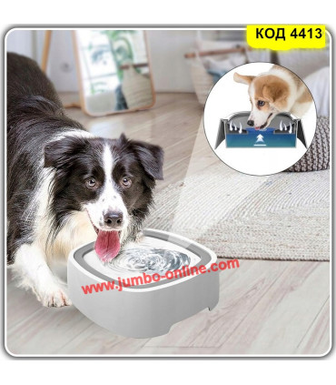 Плуваща неразливаща се купичка за вода за кучета