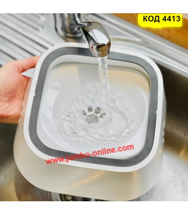 Плуваща неразливаща се купичка за вода за кучета